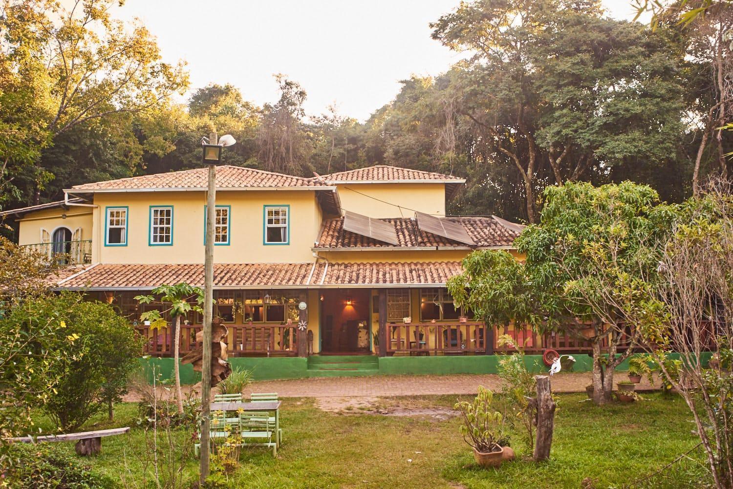 Pousada Verde Folhas Casa Branca Exterior foto