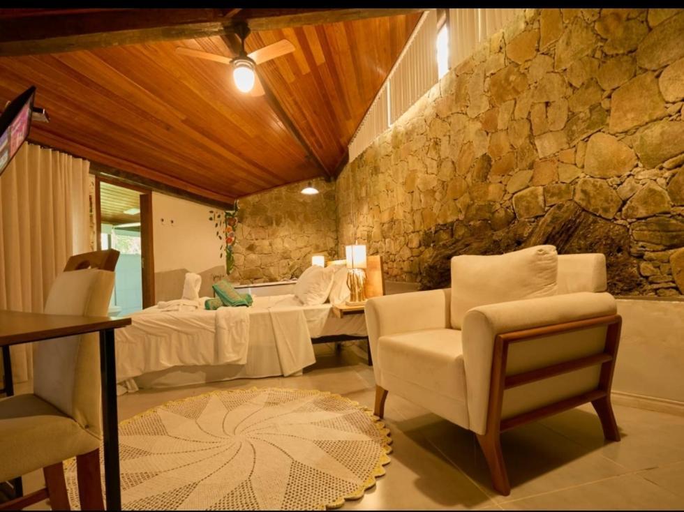 Pousada Verde Folhas Casa Branca Quarto foto